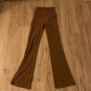high rise lululemon flare leggings
